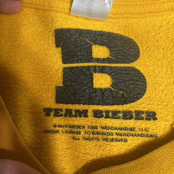 Justin Bieber H&M purpose tour sweatshirt - Picture 3 of 8